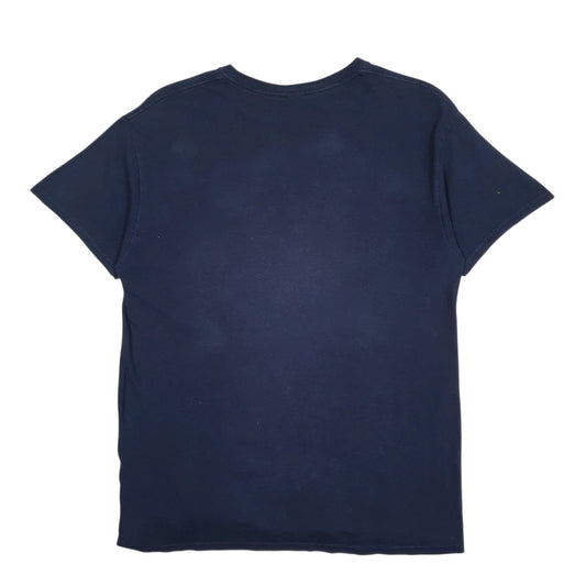 Mens Navy Unbranded Clark Basketball Winter Tournament  T Shirt