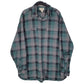 Mens Grey L.L.Bean Chamois Long Sleeve Shirt