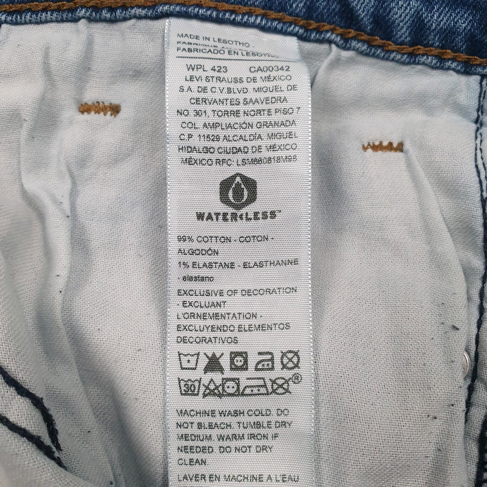 Mens Blue Levis   Jeans