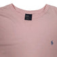 Mens Pink Polo Ralph Lauren Vintage 90s  T Shirt