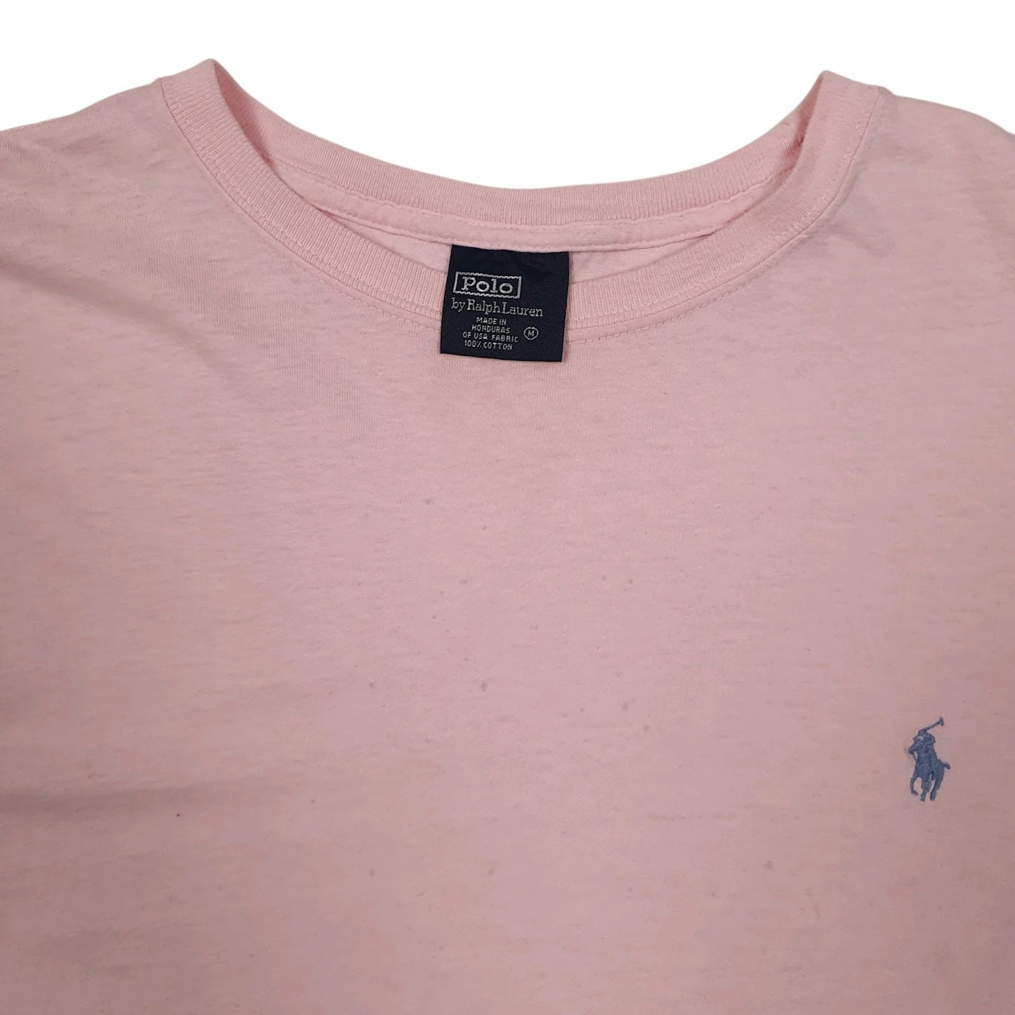 Mens Pink Polo Ralph Lauren Vintage 90s  T Shirt