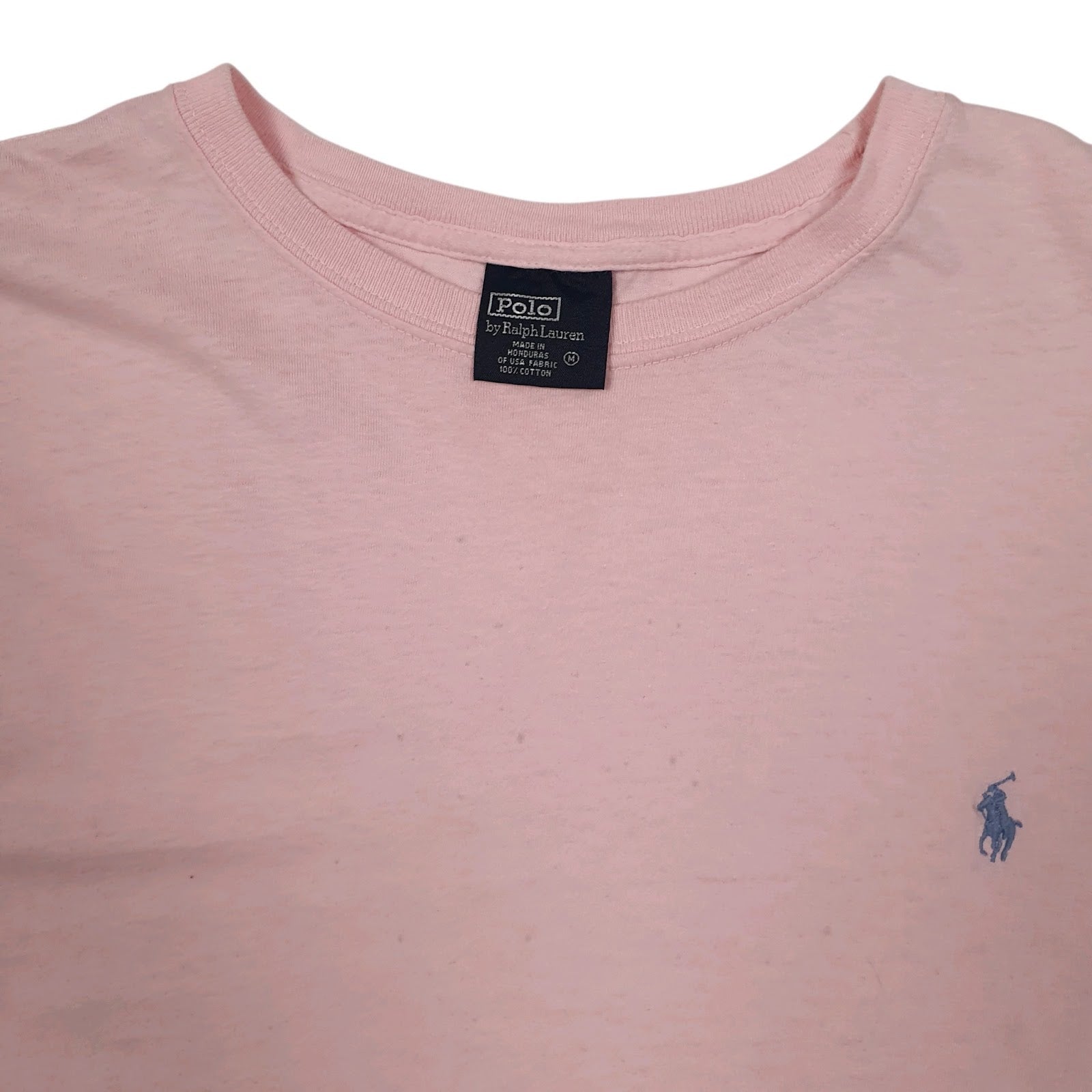 Mens Pink Polo Ralph Lauren Vintage 90s  T Shirt