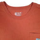 Mens Orange Carhartt   T Shirt