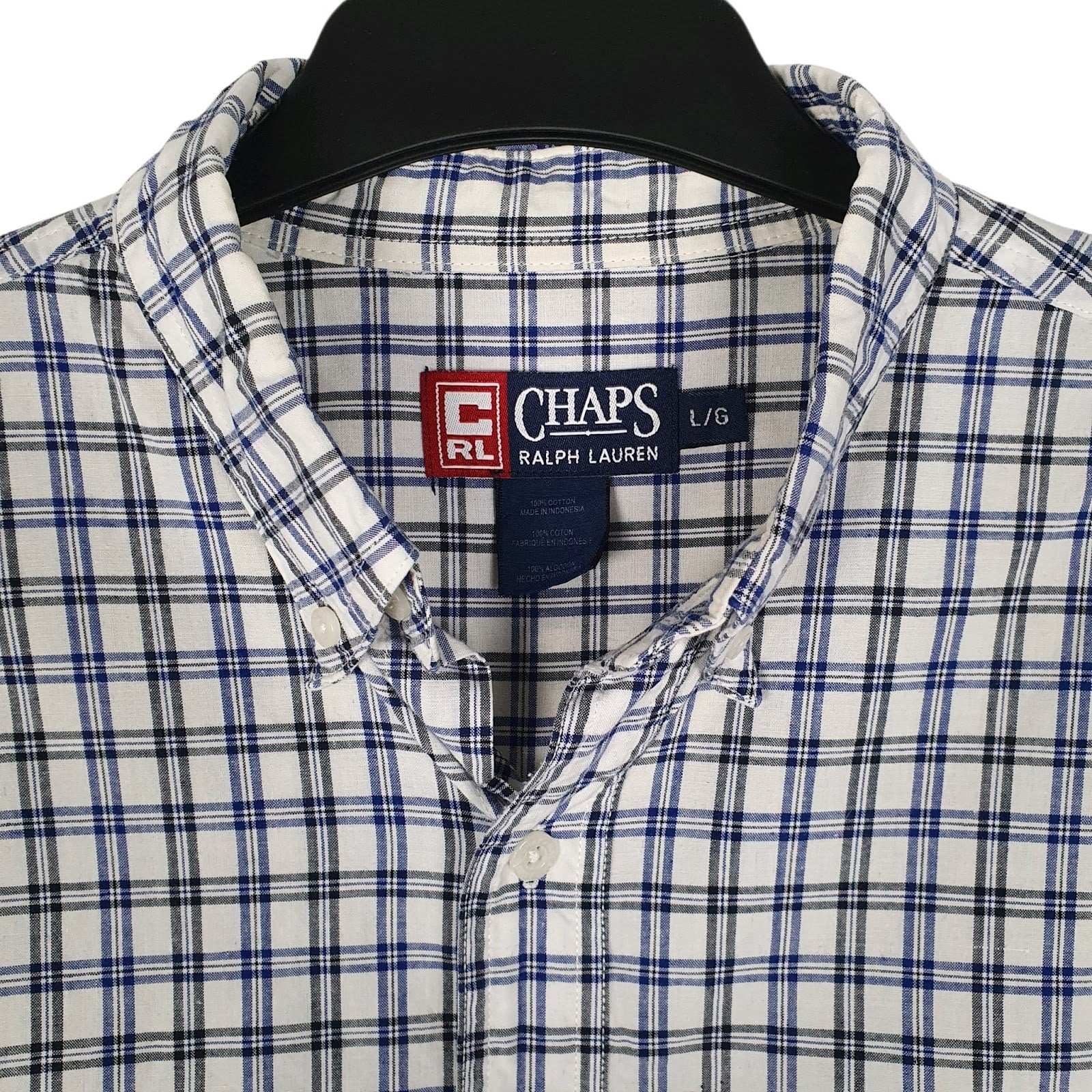 Mens Blue Ralph Lauren Vintage 90s  Shirt