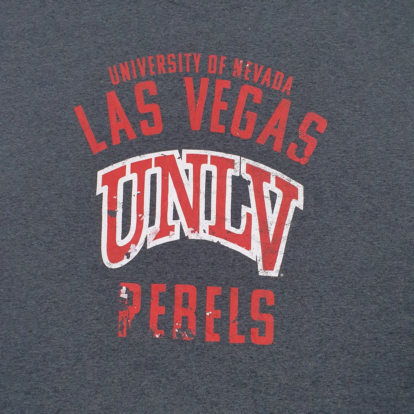 Mens Grey Unbranded University Of Nevada  T Shirt