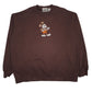 Mens Brown Disney Mickey Mouse Crewneck Jumper