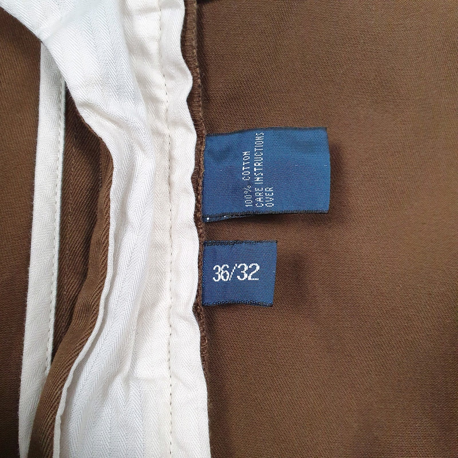 Mens Brown Polo Ralph Lauren   Trousers