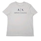 Mens White Armani  Short Sleeve T Shirt