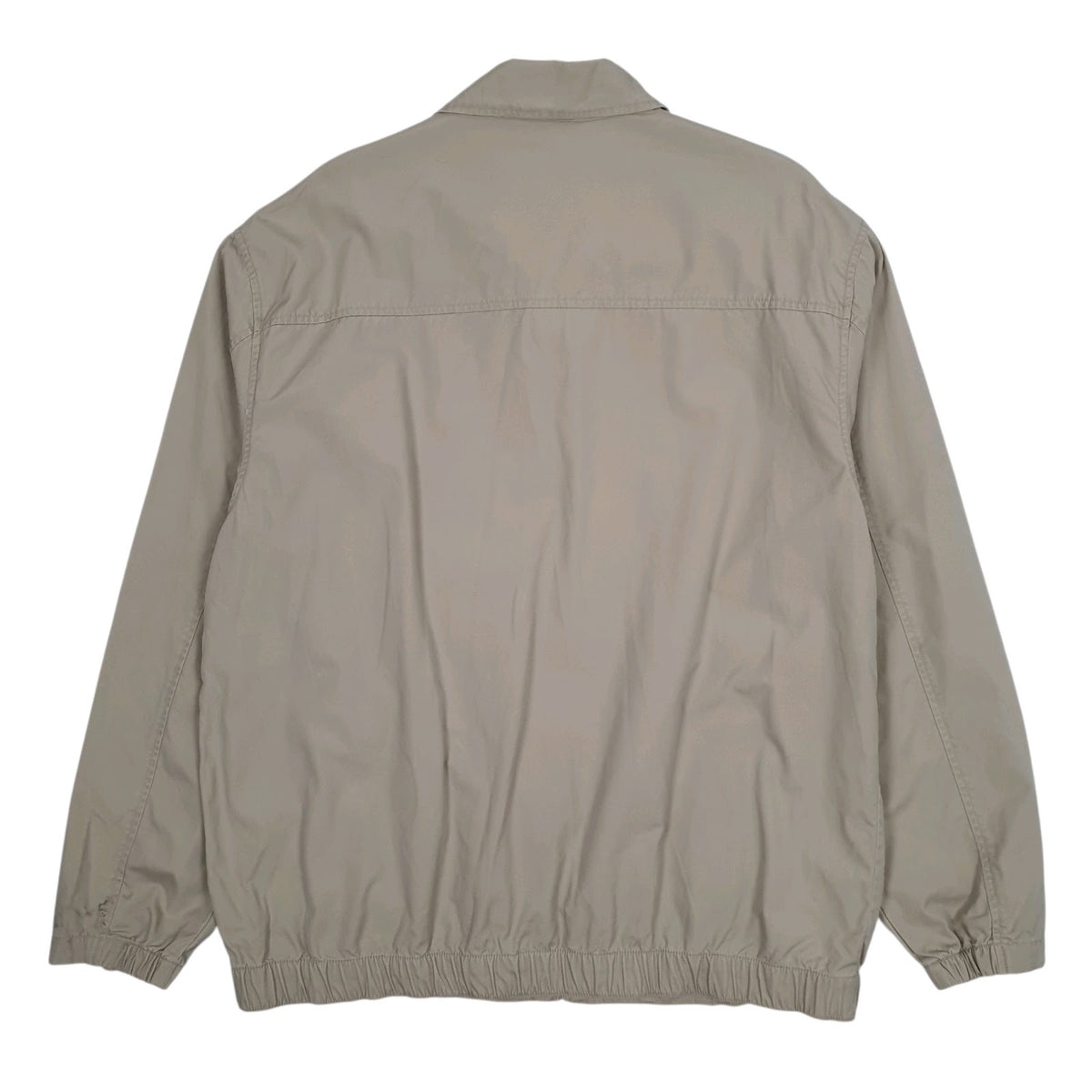 Mens Beige Chaps Bomber Windbreaker  Coat