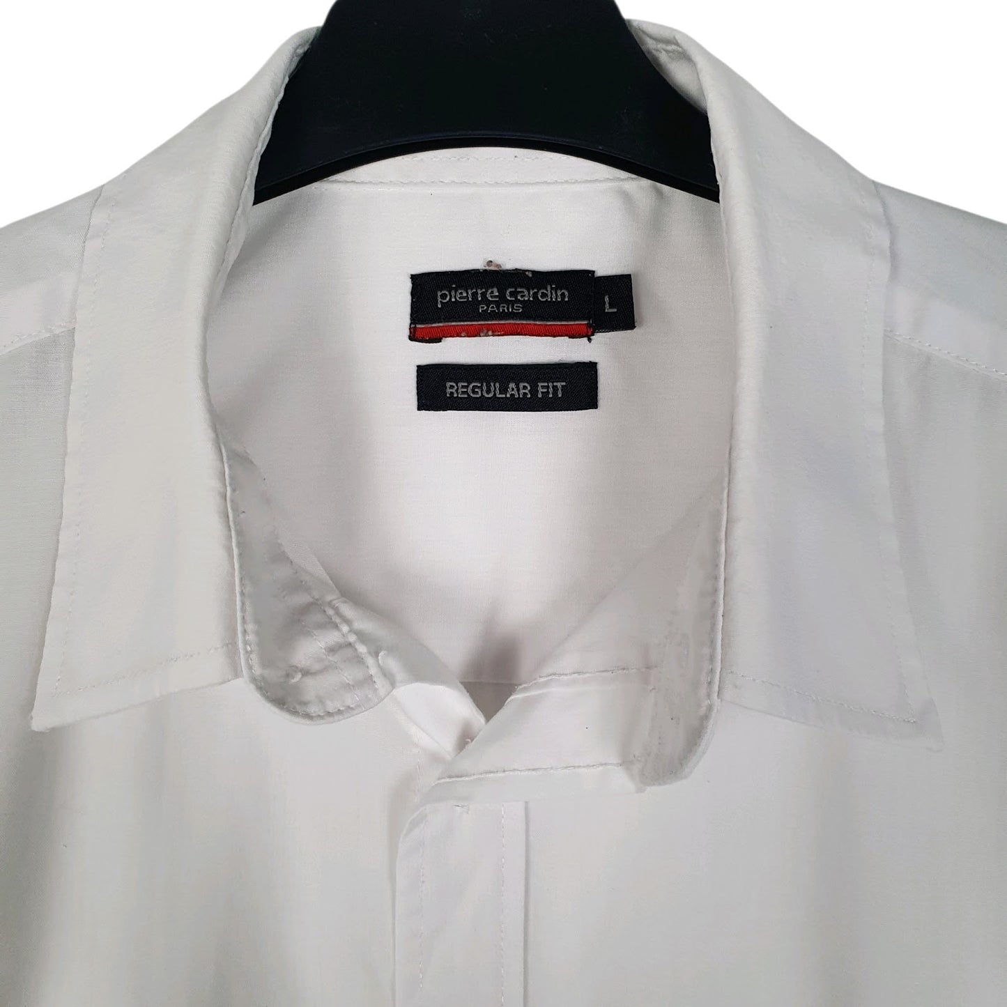 Mens White Pierre Cardin   Shirt
