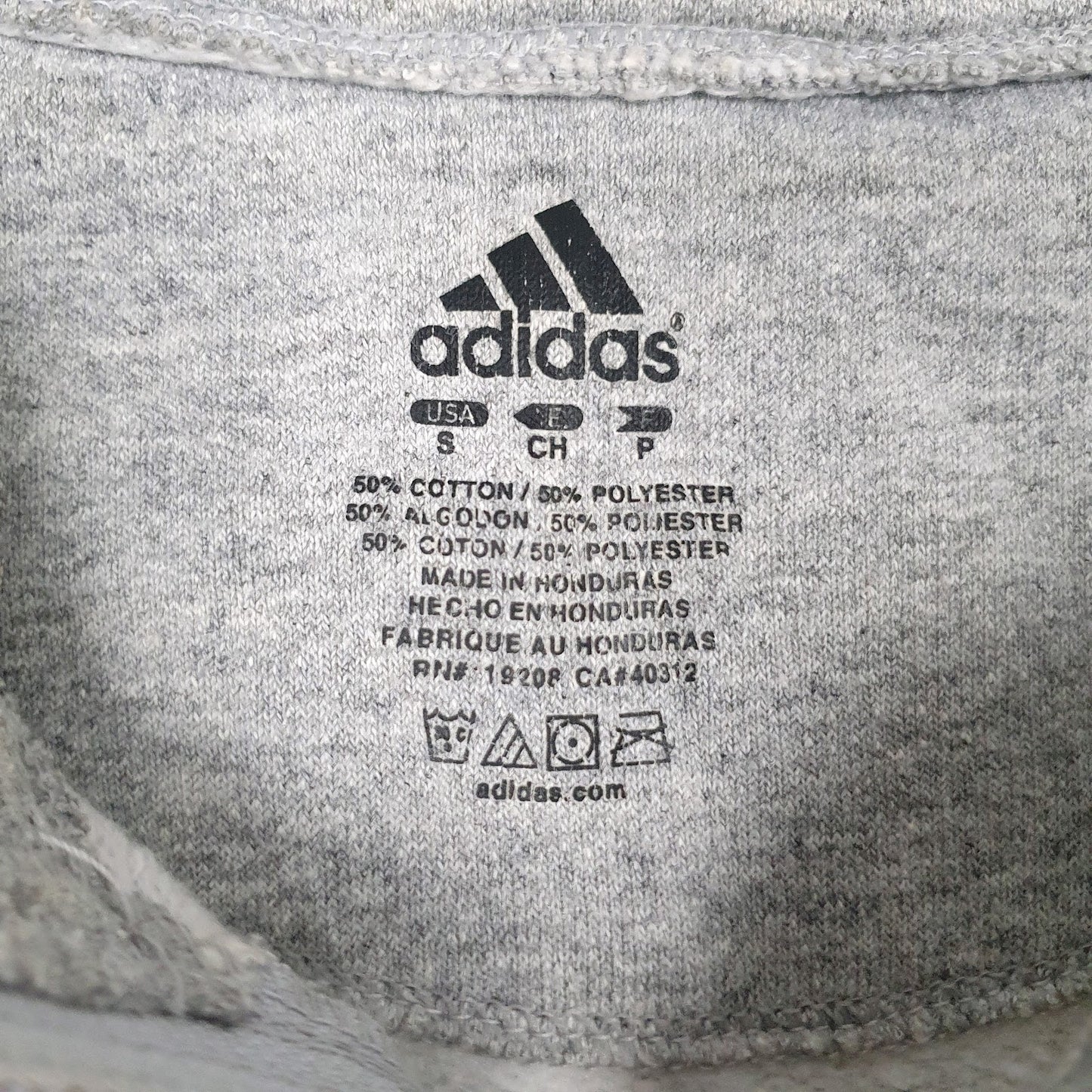 Mens Grey Adidas Lehigh University Quarter Zip Jumper