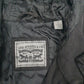 Mens Black Levis   Coat
