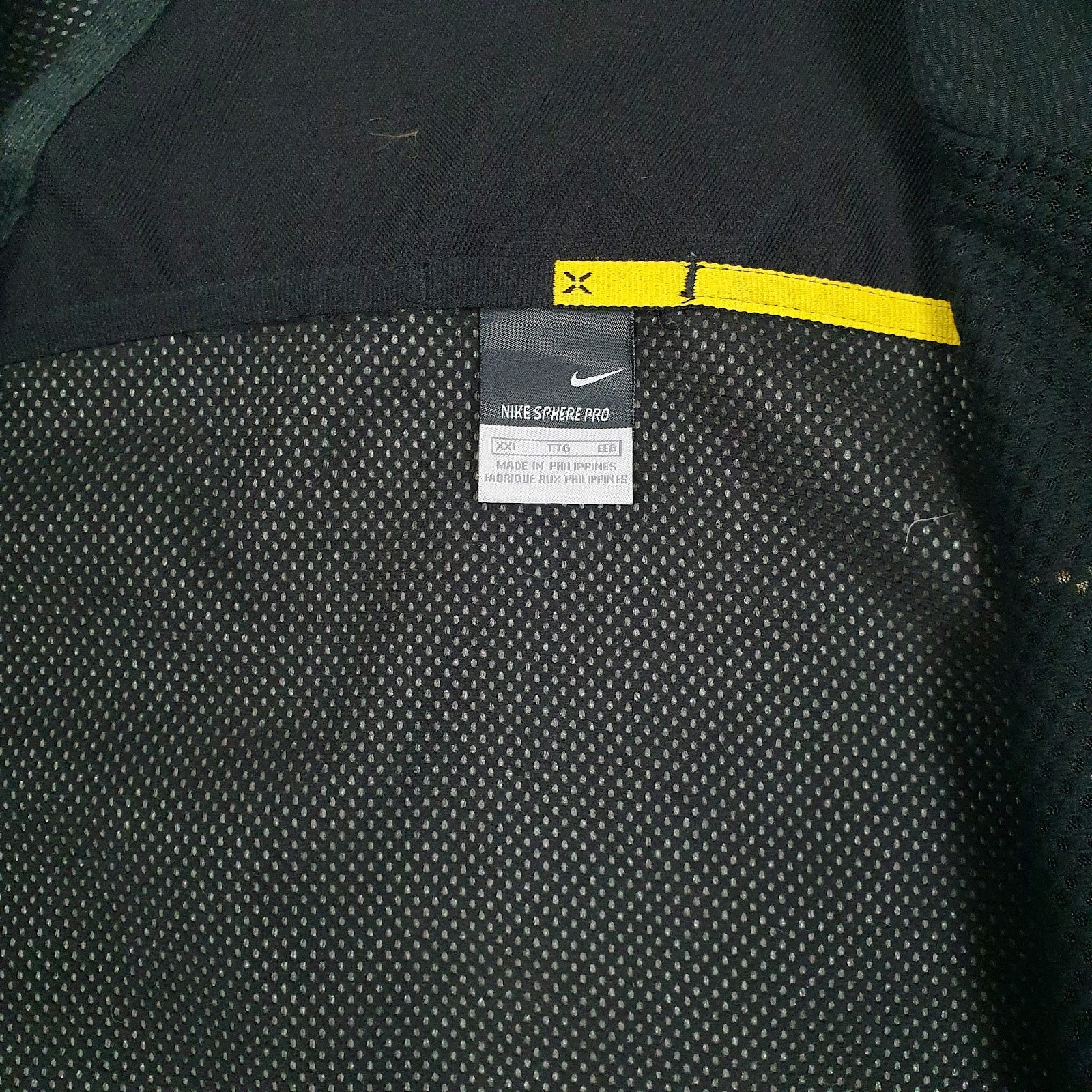 Mens Black Nike Sphere Pro Golf  Coat