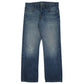 Mens Blue Levis Distressed 514 JeansW34 L30