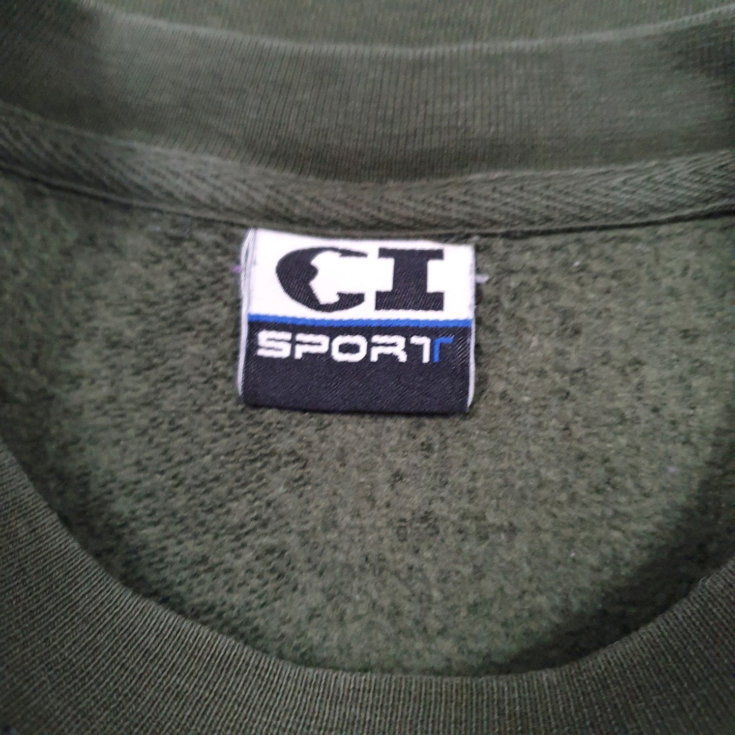 Mens Green CI Sport Diablo Valley College Crewneck Jumper