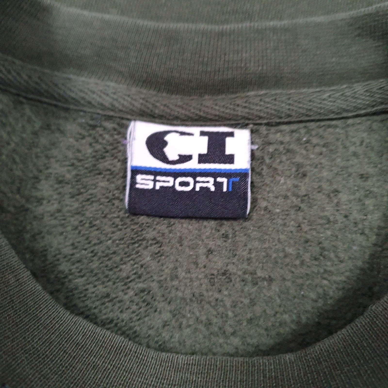 Mens Green CI Sport Diablo Valley College Crewneck Jumper