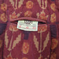 Womens Red Anokhi Vintage Button Up  Coat
