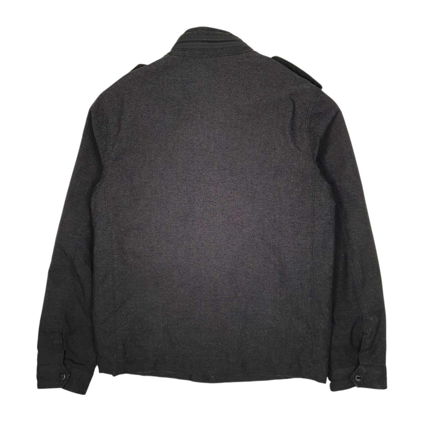 Mens Grey Levis Windbreaker Military  Coat