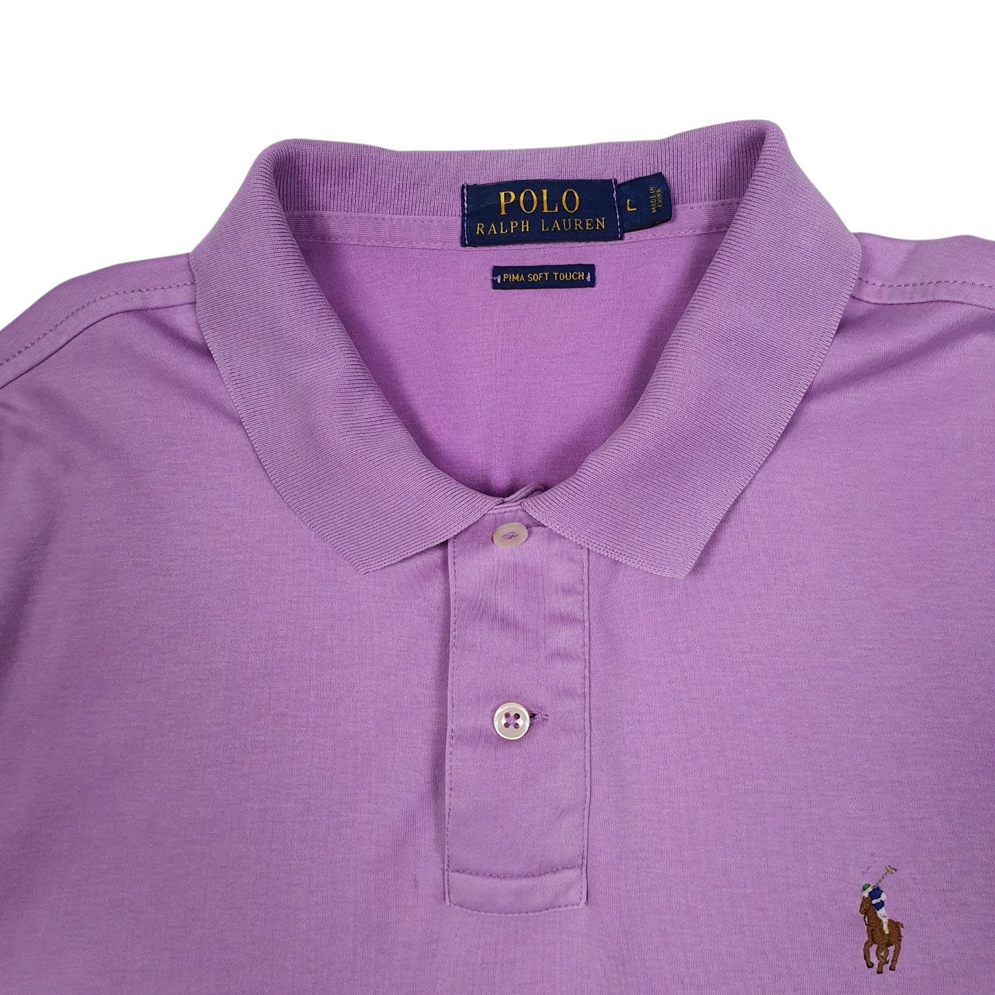 Mens Purple Polo Ralph Lauren   Polo Shirt