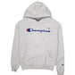 Mens White Champion  Hoodie Jumper