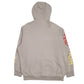 Womens Grey Reebok Oversized Hoodie Jumper