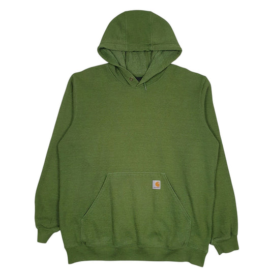 Mens Green Carhartt  Hoodie Jumper