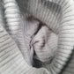 Womens Grey Unbranded  Turtle Neck Jumper