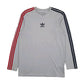 Mens Grey Adidas Lightweight Crewneck Jumper