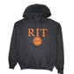 Mens Grey Champion RIT Rochester Insitute of Technology Hoodie Jumper