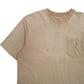 Mens Brown Carhartt   T Shirt