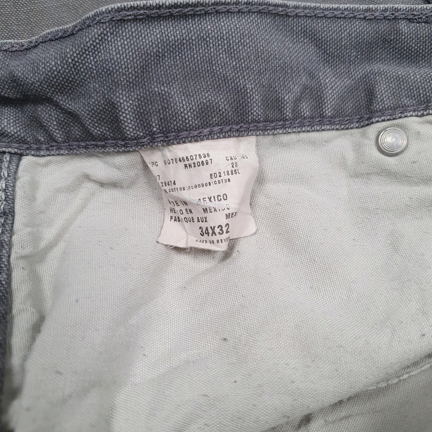 Mens Grey Dickies   Jeans