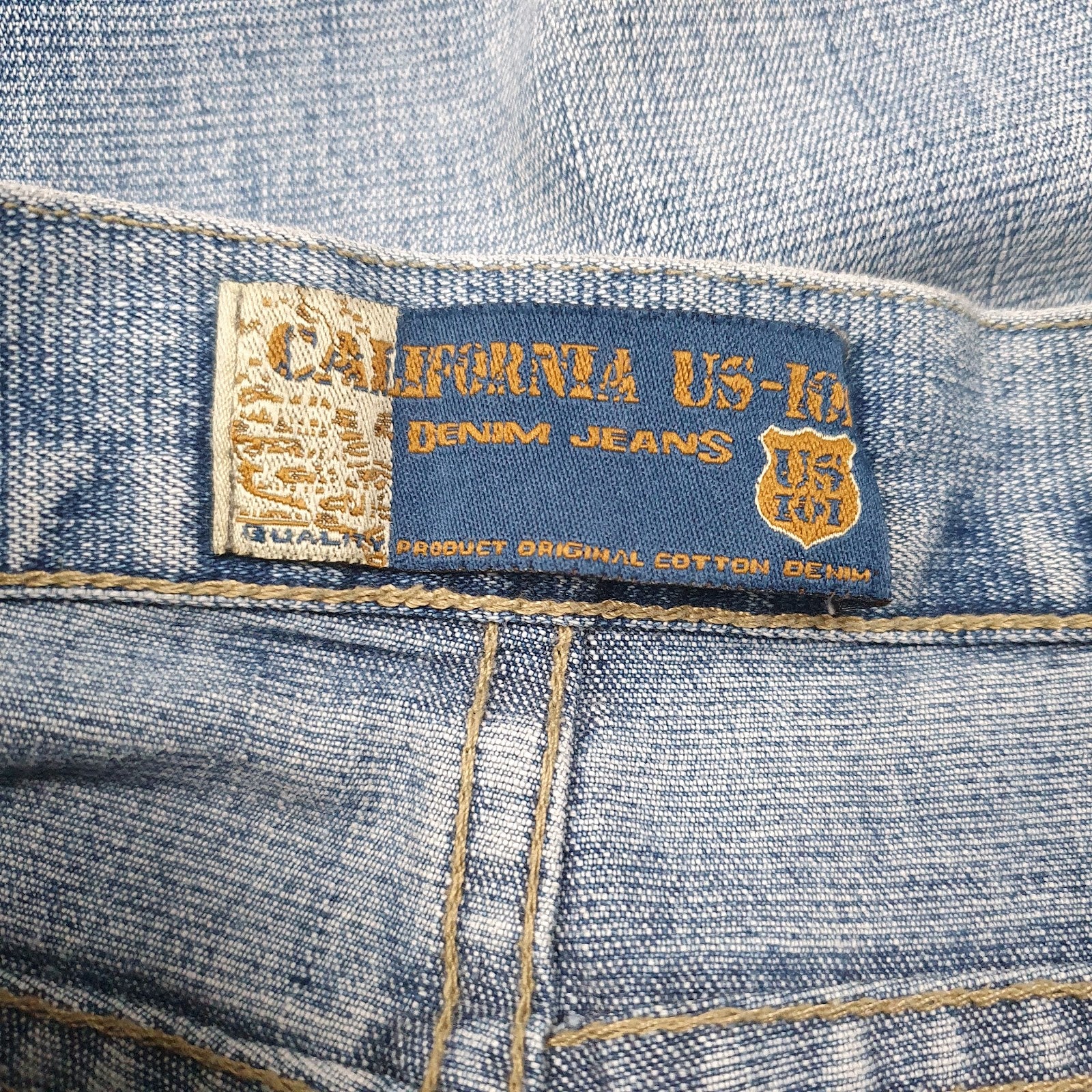 Womens Blue California US-101   Jeans