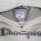 Mens White Champion  Hoodie Jumper