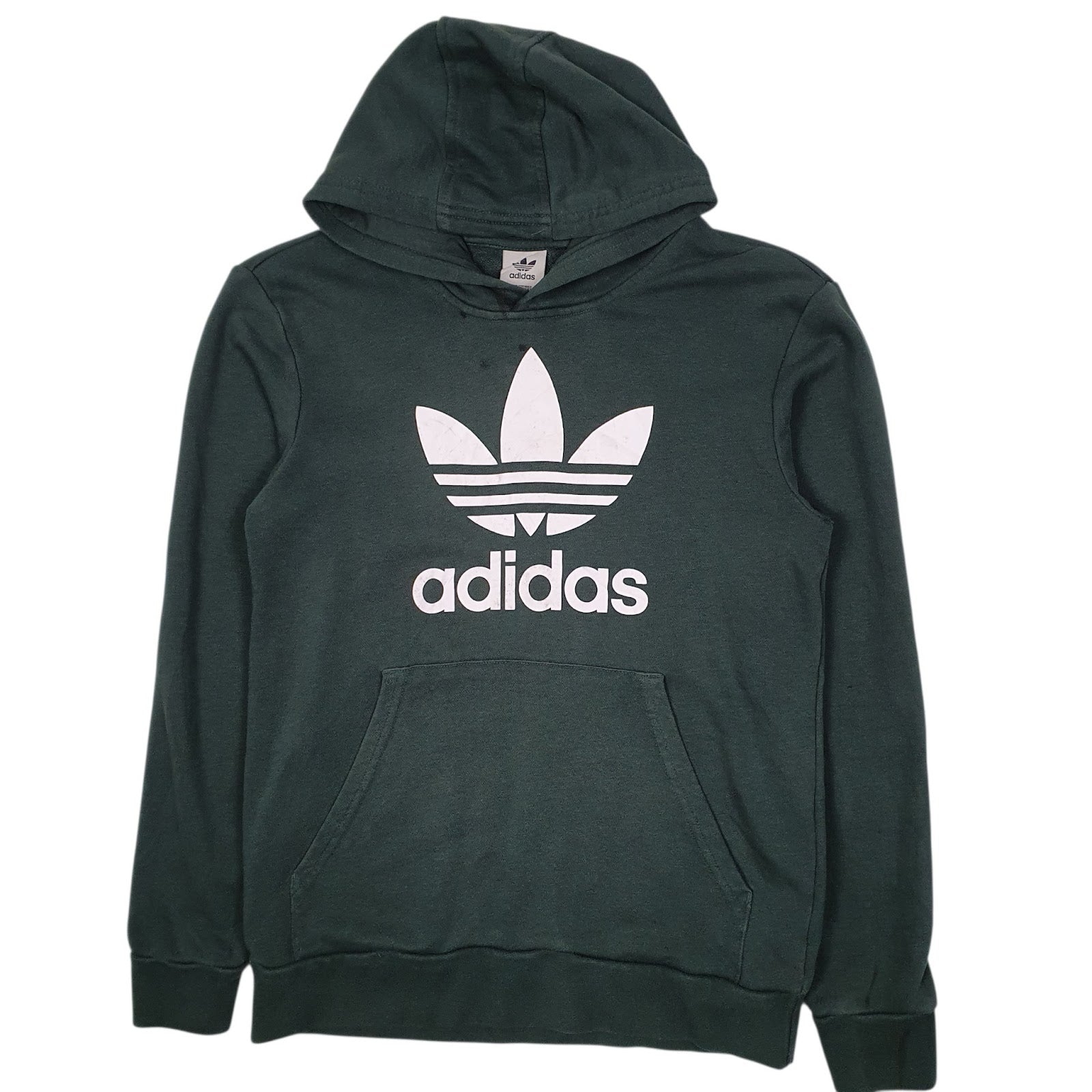 Mens Green Adidas  Hoodie Jumper