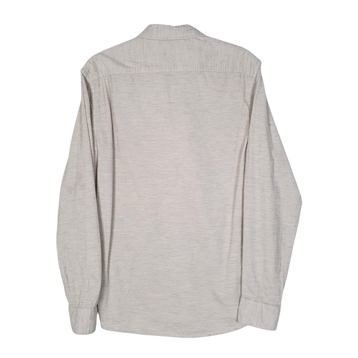 Mens Beige H&M Corduroy  Shirt