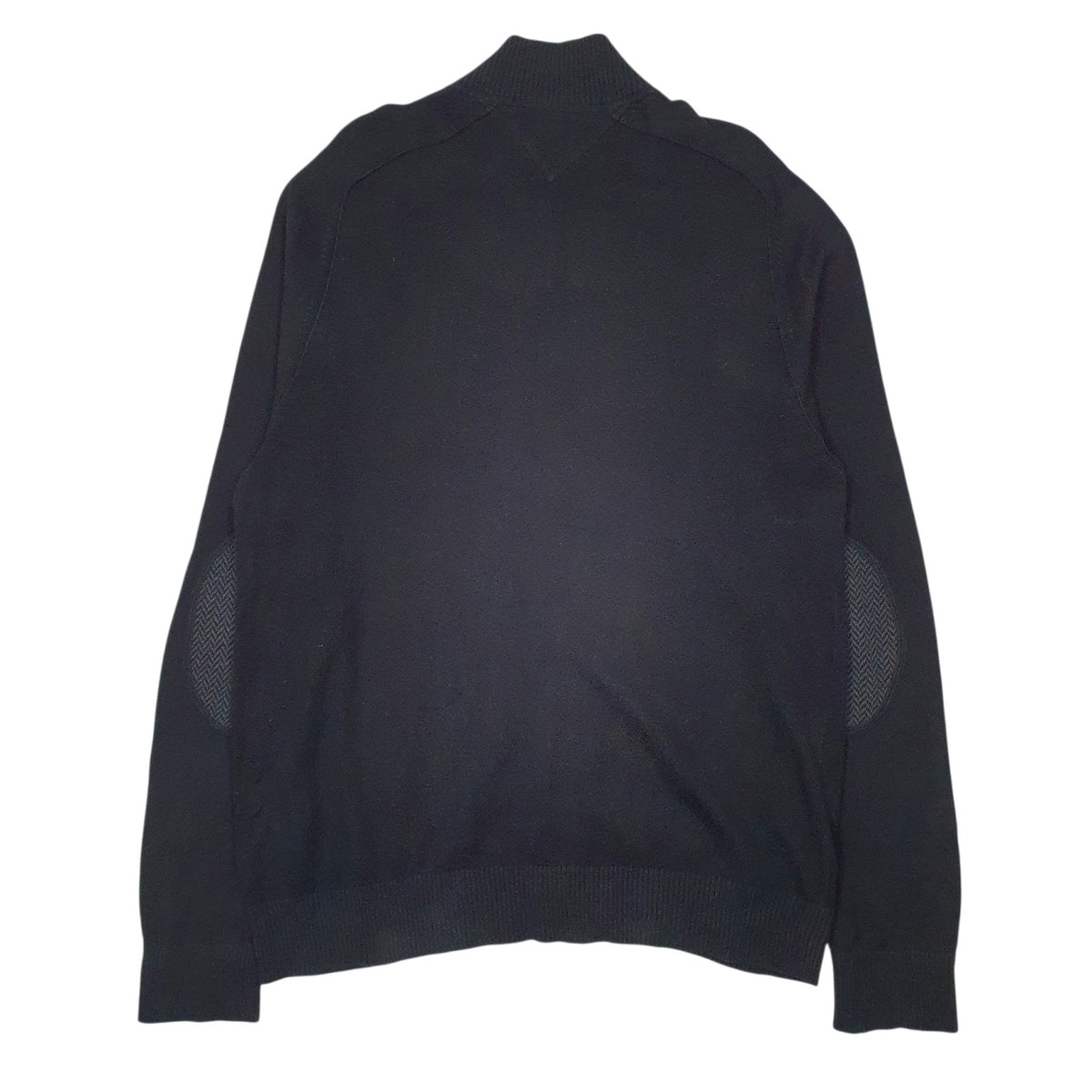 Mens Black Tommy Hilfiger  Cardigan Jumper