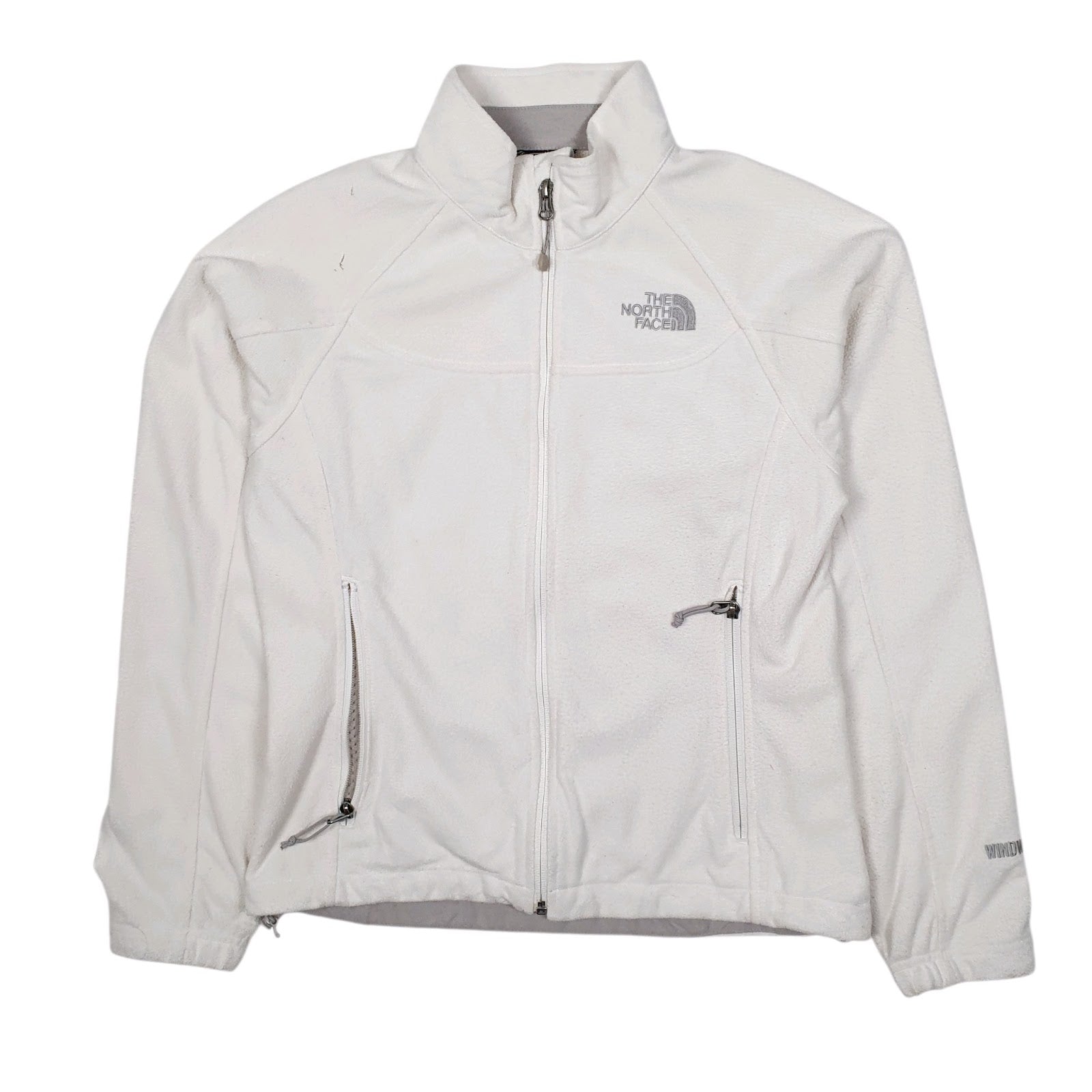 Womens White The North Face  Full Zip Jumper