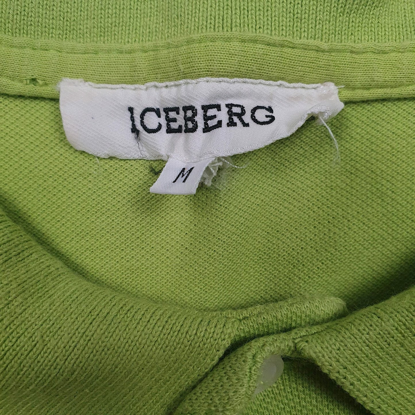 Mens Green Iceberg   Polo Shirt