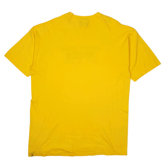 Mens Yellow Old Varsity Brand   T Shirt