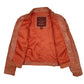 Womens Pink Eddie Bauer Type 3 Trucker Suede  Coat