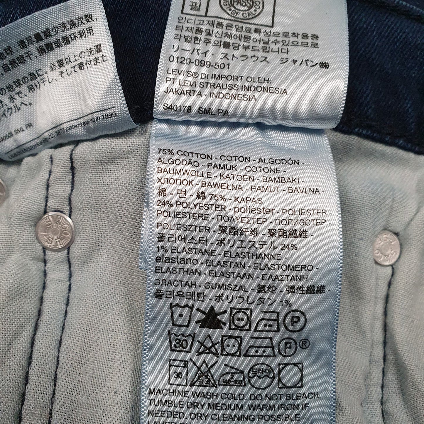 Mens Blue Levis   Jeans