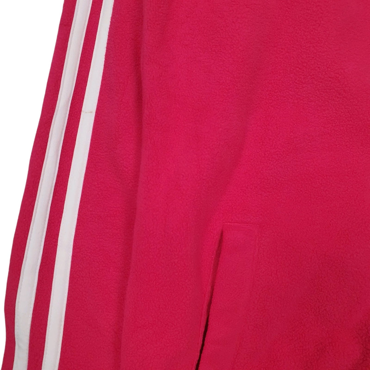 Womens Pink Adidas  Full Zip Jumper