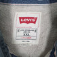 Mens Grey Levis Fleece Lined  Coat
