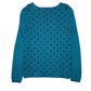 Womens Blue Tommy Hilfiger  V Neck Jumper