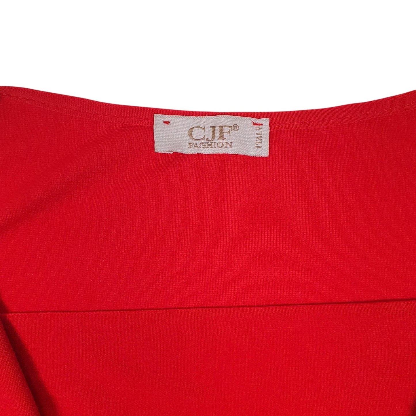 Womens Red CJF Fashion Evening  Dress