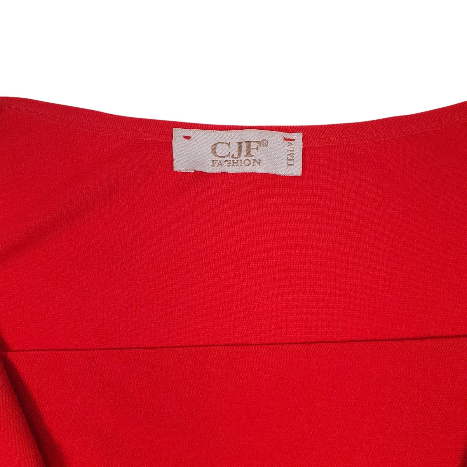Womens Red CJF Fashion Evening  Dress