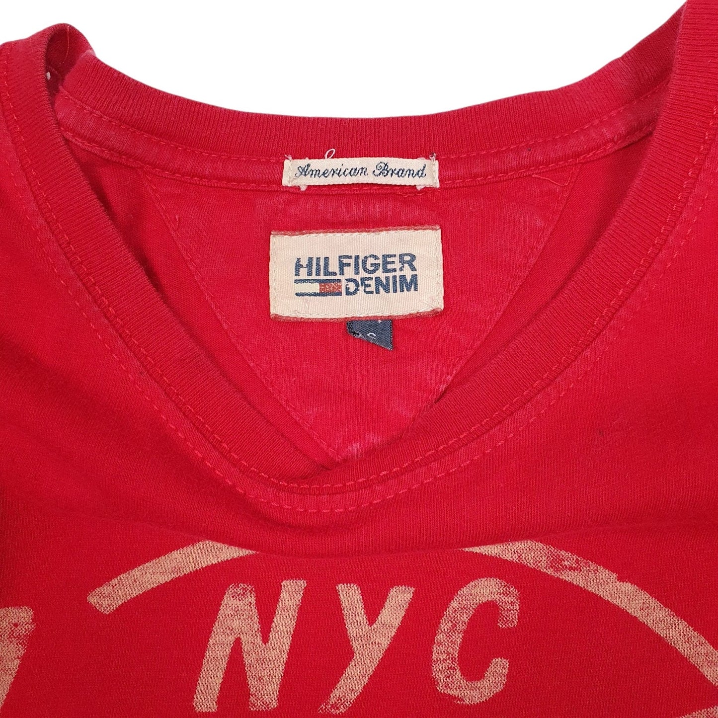Mens Red Tommy Hilfiger   T Shirt