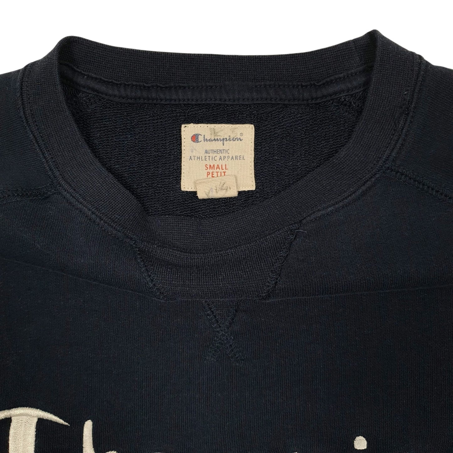 Mens Navy Champion  Crewneck Jumper