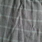 Mens Grey Kenneth Cole Flannel Plaid  Shirt