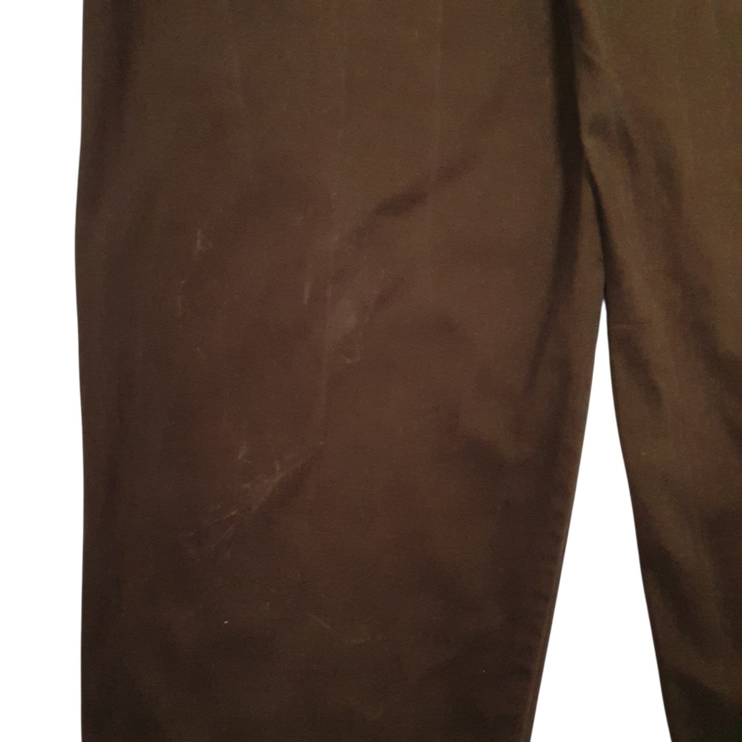 Mens Brown Polo Ralph Lauren Hammond Pant Pleated  Trousers